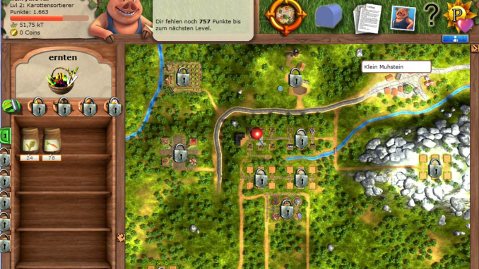 My Free Farm: Im Laufe des Spiels kannst du noch andere Farmen freischalten und bewirtschaften.