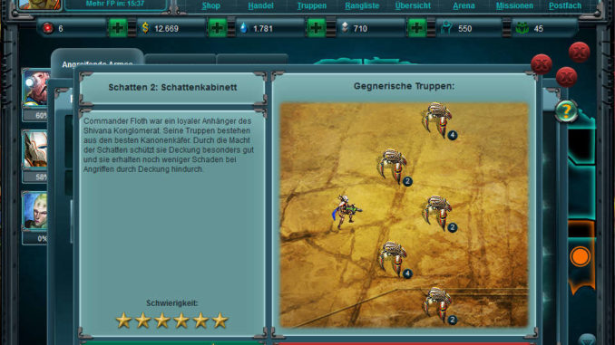 Future Torpia: Das Browserspiel bietet vielfältige Missionen und Quests, die es erfolgreich zu erfüllen gilt.
