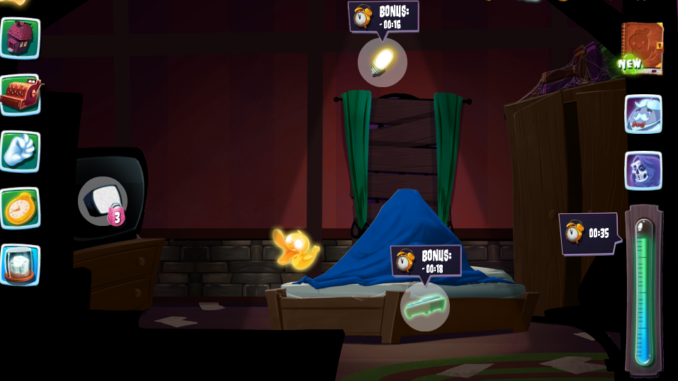 Ghosty Manor: Auch ein Geist muss schlafen und sich ausruhen.