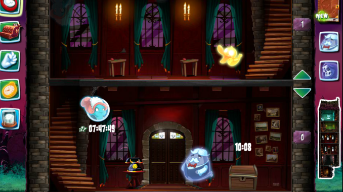 Ghosty Manor: In der Spukvilla geht es gruselig zur Sache.